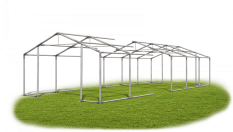 Párty stan 4x14x2m střecha PVC 560g/m2 boky PVC 500g/m2 konstrukce ZIMA