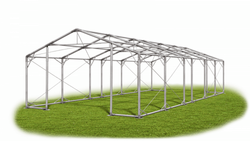 Skladový stan 8x11x2m strecha PVC 580g/m2 boky PVC 500g/m2 konštrukcia POLÁRNA