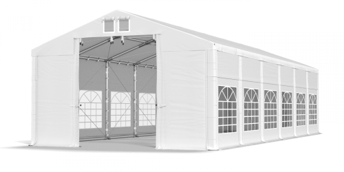 Párty stan 6x12x3m střecha PVC 560g/m2 boky PVC 500g/m2 konstrukce ZIMA PLUS Párty stan 6x12x3m střecha PVC 560g/m2 boky PVC 500g/m2 konstrukce ZIMA PLUS
