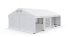 Párty stan 8x16x4m střecha PVC 620g/m2 boky PVC 620g/m2 konstrukce ZIMA PLUS