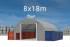 Kontajnerový stan 8x18m strecha PVC 720 g/m2