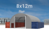 Kontajnerový stan 8x12m strecha PVC 720 g/m2