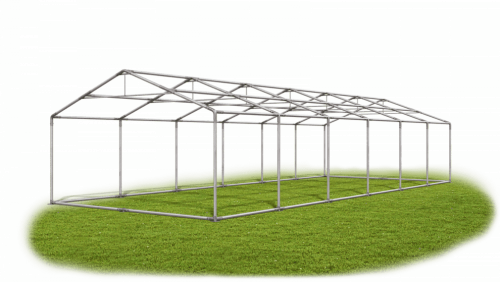 Skladový stan 4x12x2m strecha PVC 560g/m2 boky PVC 500g/m2 konštrukcie LETO PLUS