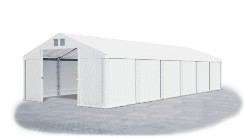 Skladový stan 3x12x2m střecha PVC 560g/m2 boky PVC 500g/m2 konstrukce LÉTO