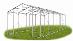 Skladový stan 6x11x4m strecha PVC 580g/m2 boky PVC 500g/m2 konštrukcia POLÁRNA