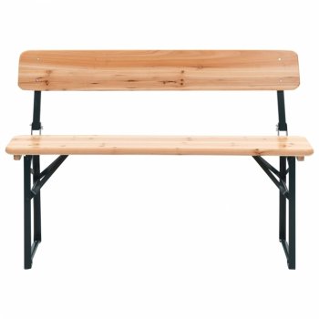 Skládací pivní set stůl se 2 lavicemi 118 cm jedle Skládací pivní set stůl se 2 lavicemi 118 cm jedle
