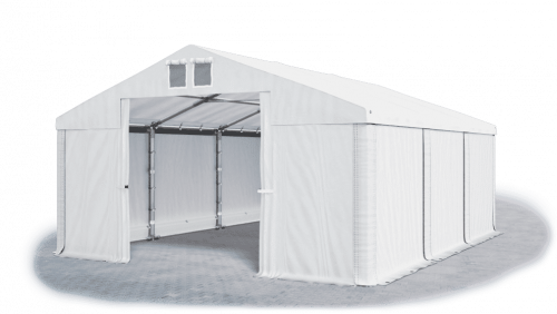 Skladový stan 5x6x2m střecha PVC 560g/m2 boky PVC 500g/m2 konstrukce ZIMA
