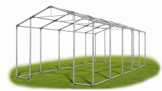 Skladový stan 8x10x4m strecha PVC 560g/m2 boky PVC 500g/m2 konštrukcia ZIMA