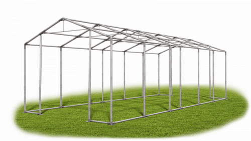 Skladový stan 4x11x4m strecha PVC 580g/m2 boky PVC 500g/m2 konštrukcia ZIMA