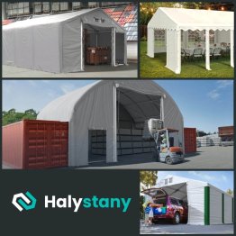 Celoroční skladovací stany, skladové haly, párty stany, svatební stany - HalyStany.cz Celoroční skladovací stany, skladové haly, párty stany, svatební stany - HalyStany.cz