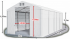 Skladový stan 8x9x3,5m střecha PVC 580g/m2 boky PVC 500g/m2 konstrukce ZIMA PLUS