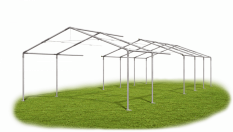 Skladový stan 5x14x2m střecha PVC 560g/m2 boky PVC 500g/m2 konstrukce LÉTO