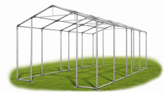 Skladový stan 5x9x4m strecha PVC 580g/m2 boky PVC 500g/m2 konštrukcia ZIMA