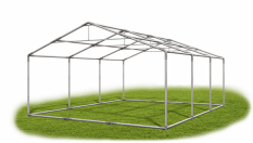 Skladový stan 5x6x2m střecha PVC 560g/m2 boky PVC 500g/m2 konstrukce LÉTO PLUS