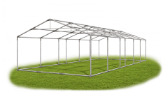 Skladový stan 6x11x2m střecha PVC 580g/m2 boky PVC 500g/m2 konstrukce LÉTO PLUS
