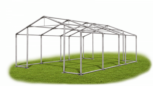 Skladový stan 4x7x2m střecha PVC 580g/m2 boky PVC 500g/m2 konstrukce ZIMA