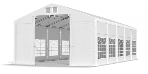 Párty stan 5x10x2,5m střecha PVC 620g/m2 boky PVC 620g/m2 konstrukce ZIMA PLUS Párty stan 5x10x2,5m střecha PVC 620g/m2 boky PVC 620g/m2 konstrukce ZIMA PLUS