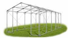 Skladový stan 8x10x3,5m strecha PVC 560g/m2 boky PVC 500g/m2 konštrukcia POLÁRNA