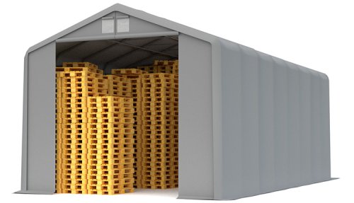 Skladová hala XXL 6x12x4 m šedá Skladová hala XXL 6x12x4 m šedá