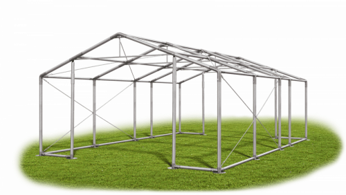 Skladový stan 5x7x2m strecha PVC 580g/m2 boky PVC 500g/m2 konštrukcie ZIMA PLUS
