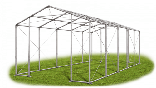 Skladový stan 6x10x3,5m střecha PVC 560g/m2 boky PVC 500g/m2 konstrukce ZIMA PLUS Skladový stan 6x10x3,5m střecha PVC 560g/m2 boky PVC 500g/m2 konstrukce ZIMA PLUS