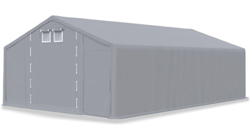 Skladový stan celoroční 8x80x2,5m nehořlavá plachta PVC 600g/m2 konstrukce ZIMA PLUS Skladový stan celoroční 8x80x2,5m nehořlavá plachta PVC 600g/m2 konstrukce ZIMA PLUS
