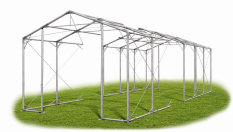 Skladový stan 6x28x4m strecha PVC 560g/m2 boky PVC 500g/m2 konštrukcia POLÁRNA