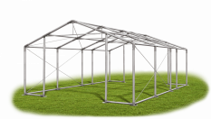 Skladový stan 5x7x2m střecha PVC 580g/m2 boky PVC 500g/m2 konstrukce ZIMA PLUS