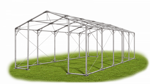 Skladový stan 6x10x2,5m strecha PVC 560g/m2 boky PVC 500g/m2 konštrukcia POLÁRNA