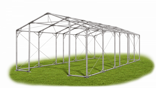 Skladový stan 6x11x2,5m strecha PVC 580g/m2 boky PVC 500g/m2 konštrukcia POLÁRNA