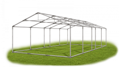 Skladový stan 6x9x2m střecha PVC 580g/m2 boky PVC 500g/m2 konstrukce LÉTO PLUS