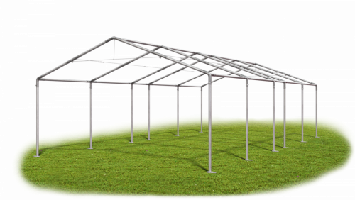 Skladový stan 6x9x2m střecha PVC 580g/m2 boky PVC 500g/m2 konstrukce LÉTO
