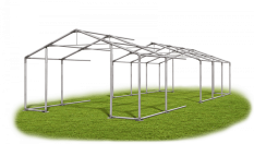 Skladový stan 6x21x2m strecha PVC 580g/m2 boky PVC 500g/m2 konštrukcia ZIMA