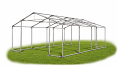 Skladový stan 4x7x2m střecha PVC 580g/m2 boky PVC 500g/m2 konstrukce ZIMA