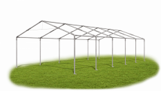 Skladový stan 4x10x2m strecha PVC 560g/m2 boky PVC 500g/m2 konštrukcie LETO