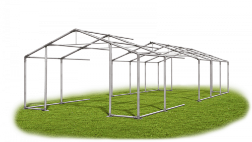 Skladový stan 6x17x2m střecha PVC 580g/m2 boky PVC 500g/m2 konstrukce ZIMA