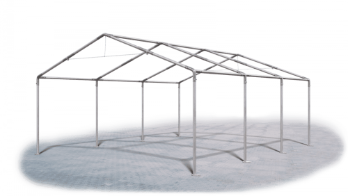 Párty stan 4x6x2m střecha PE 240g/m2 boky PE 240g/m2 konstrukce LÉTO