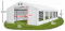 Párty stan 5x10x2m střecha PVC 560g/m2 boky PVC 500g/m2 konstrukce LÉTO PLUS