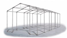Skladový stan 8x11x4m střecha PVC 580g/m2 boky PVC 500g/m2 konstrukce ZIMA