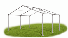 Párty stan 4x4x2m střecha PVC 560g/m2 boky PVC 500g/m2 konstrukce LÉTO
