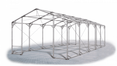 Skladový stan 6x10x3m strecha PVC 560g/m2 boky PVC 500g/m2 konštrukcia POLÁRNA PLUS