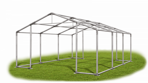 Garážový stan 5x6x2m střecha PVC 560g/m2 boky PVC 500g/m2 konstrukce ZIMA